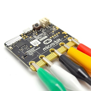 Bbc microbit go start kit micro: bit bbc development board tự làm học tập lập trình với alligator clips test lead set