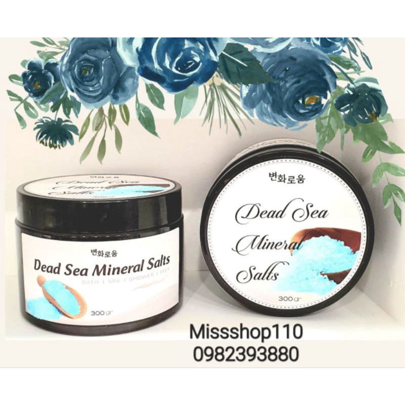 MUỐI TẮM DEAD SEA MINERAL SALTS GIẢM MỤN LƯNG - GIẢM VIÊM NANG LÔNG -THÂM MÔNG BYUNHWAROUM