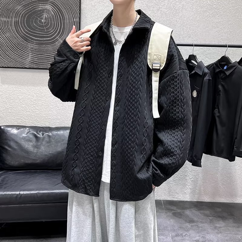 Áo Sơ Mi Tay Dài Dáng Rộng Thiết Kế Đơn Giản Thời Trang Chất Lượng Cao áo thun unisex đồ đôi phong cách Hàn Quốc áo sơ mi trắng
