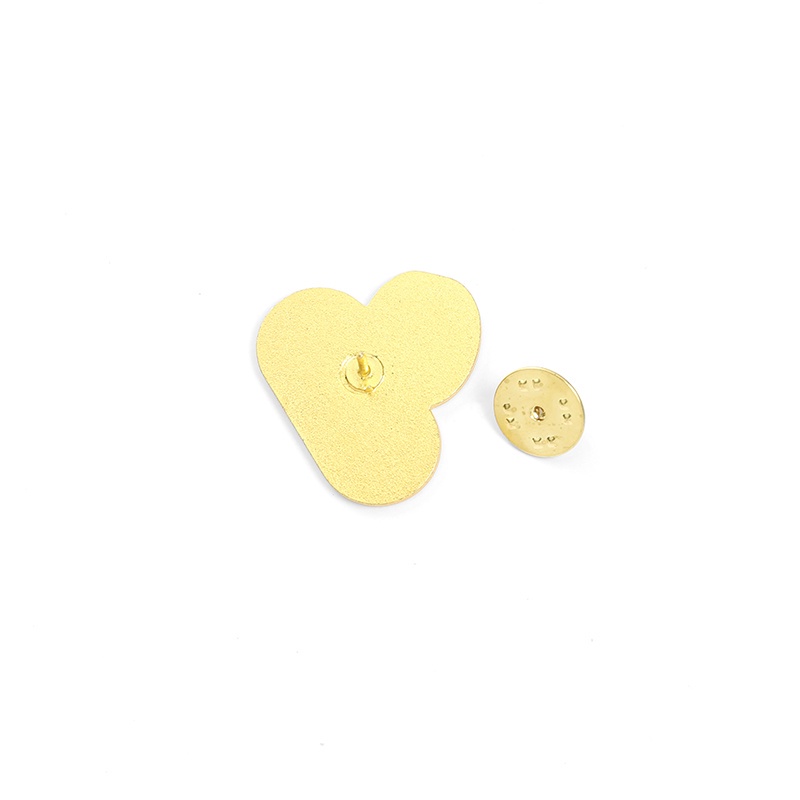 Ghim cài áo QIHE JEWELRY hình trái tim đồ dùng y tế xinh xắn dễ thương