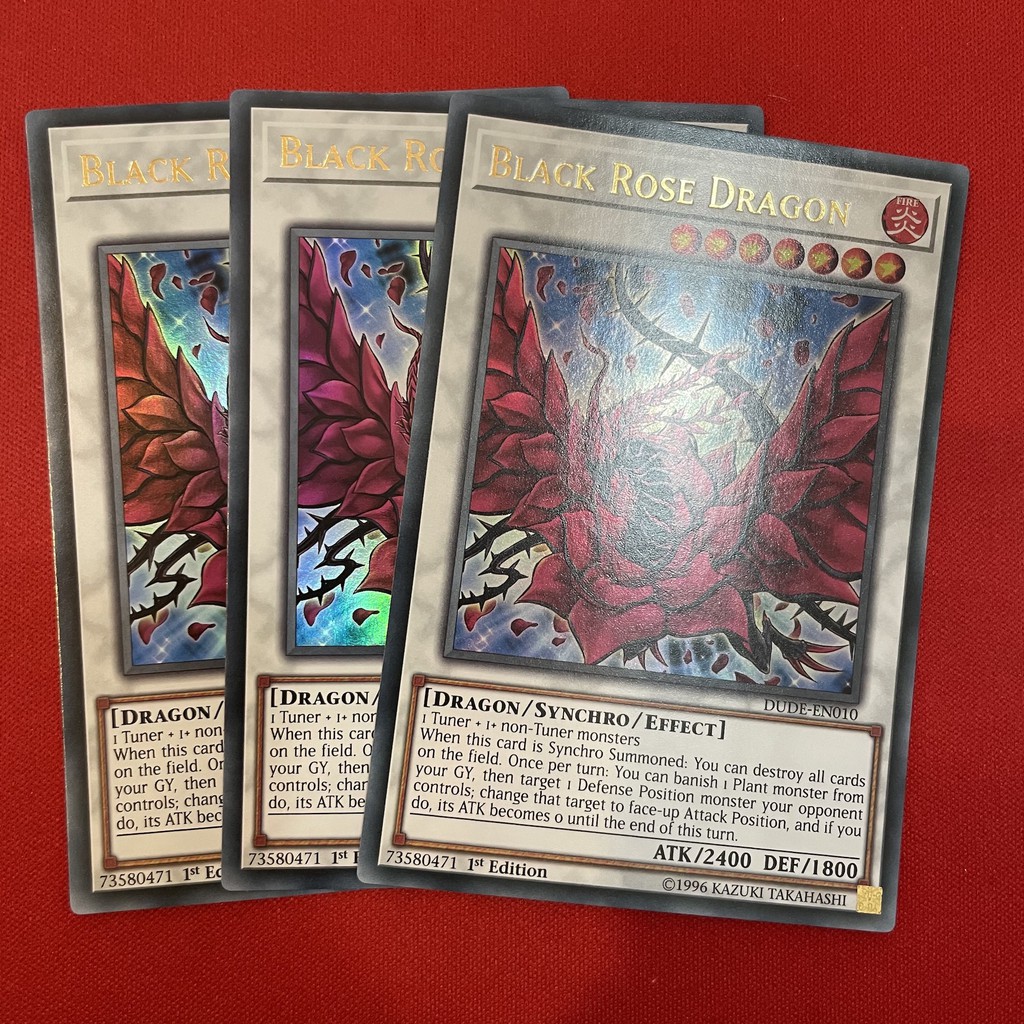 [EN-JP][Thẻ Bài Yugioh Chính Hãng] Black Rose Dragon