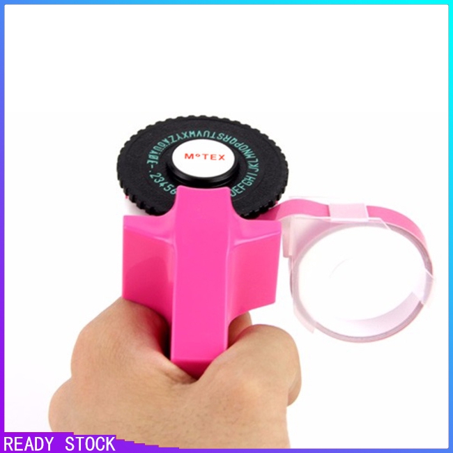 PG【COD】Dụng cụ dán nhãn đánh dấu 2 kiểu chữ E-101 kèm 1 cuộn băng dán | BigBuy360 - bigbuy360.vn