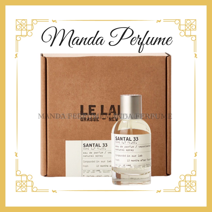 Nước Hoa Cao Cấp LE LABO SANTAL 33 Full Box