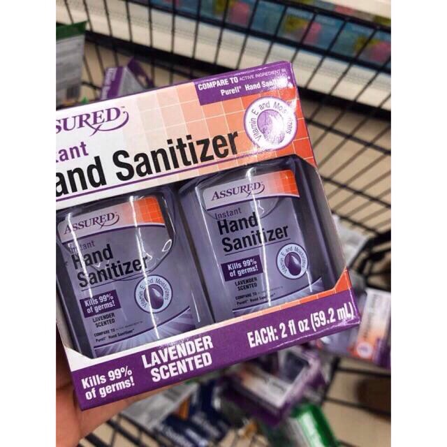 GEL RỬA TAY KHÔ ASSURED 59.2ml | BigBuy360 - bigbuy360.vn