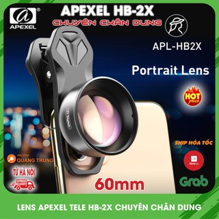 Ống kính Apexel tele HB-2X,lens dành cho điện thoại,chuyên chụp chân dung siêu nét