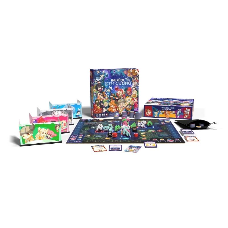 Đồ Chơi Board Game VN Lớp Học Mật Ngữ - Khu Rừng Kim Cương BGVN004