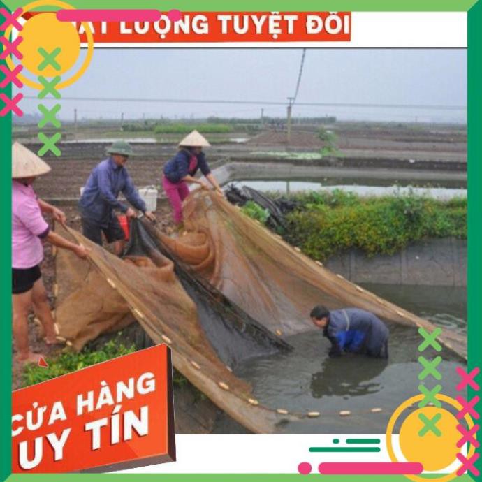 [SALE]  Lưới Vét Cá Tôm Cao 2m dài 20m 30m Hàng Chất Lượng Cao ( TẶNG VỢT VỚT CÁ  ) LƯỚI QUÉT AO- QUÉT CÁ