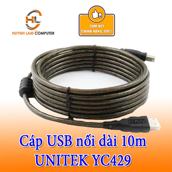 Cáp USB nối dài 10M UNITEK YC429