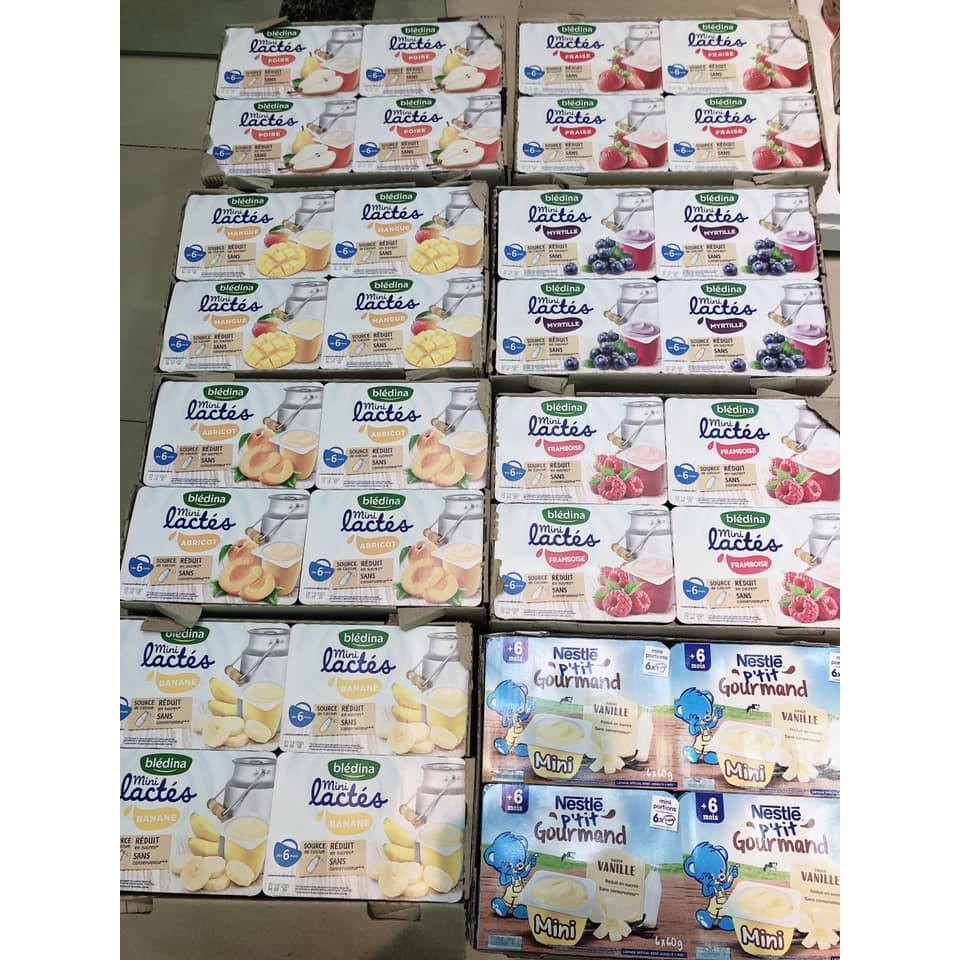 Sữa chua Bledina Pháp 6h*60gram date 2022