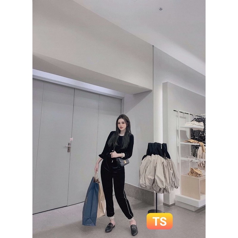 Set bộ nhung siu xinh.