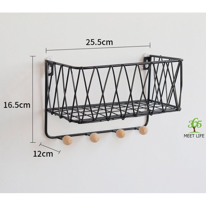 [Tặng Đinh] Kệ Sắt Treo Tường Kệ Trang Trí Kệ Để Đồ Tiện Dụng