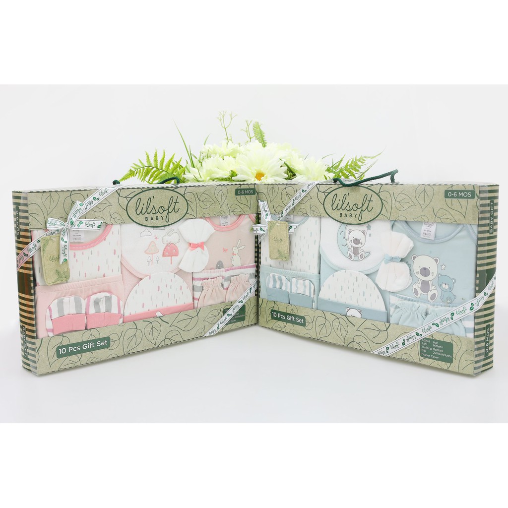 Hộp quà sơ sinh cao cấp 10 chi tiết Lovekids