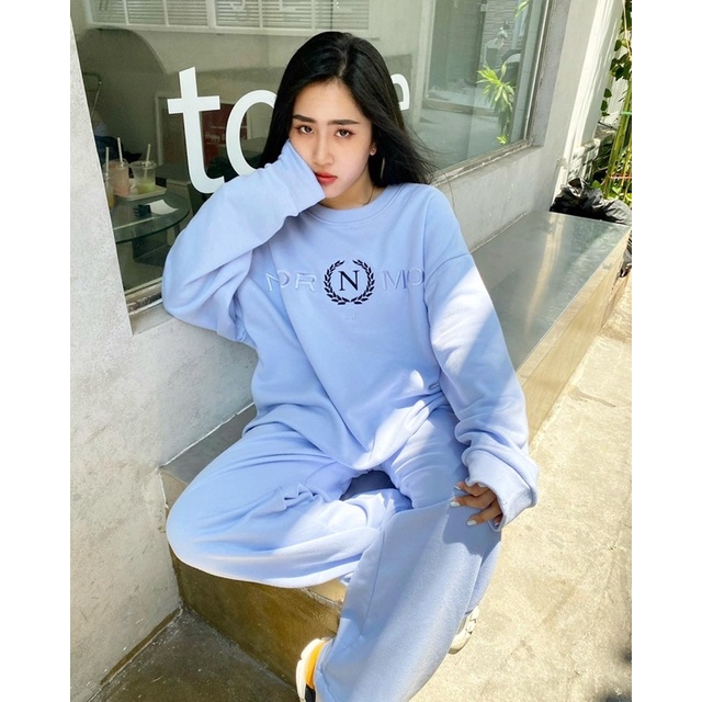 BỘ NỈ FOLIA SET NORMOS (Xanh Tím)