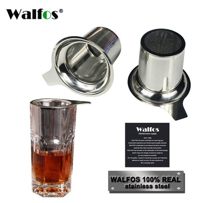 Lọc Trà Cà Phê Walfos Bằng Thép Không Gỉ Có Thể Tái Sử Dụng