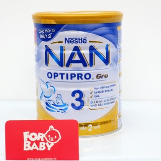 SỮA NESTLE NAN GRO SỐ 3 900G 1-3 TUỔI