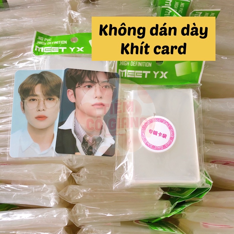 SLEEVE HÃNG MEET DÀNH CHO PHOTOCARD - LOẠI THÔNG DỤNG