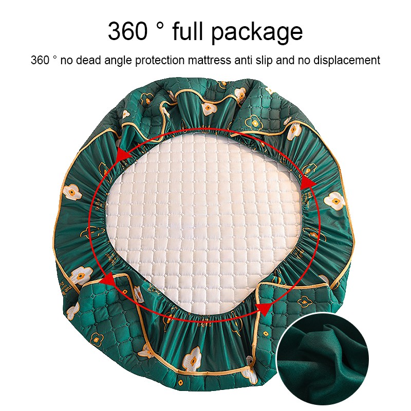 Tấm ga trải giường ABRACA DABRA 100% chần bông thân thiện với làn da/ Vỏ gối dành cho giường 1m2 1m5 1m8