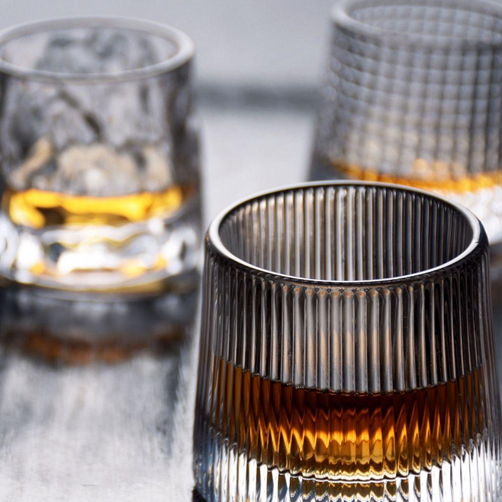 Ly Uống Rượu Bằng Thủy Tinh Dung Tích 160Ml Chất Lượng Cao|Mắt Kính Uống Rượu Whiskey Thiết Kế Tinh Tế