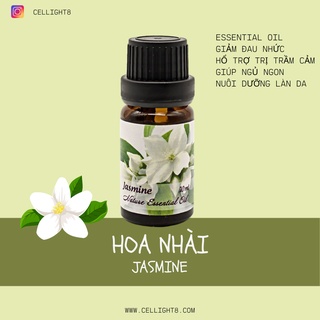 Tinh dầu hoa nhài cellight 8 - jasmine essential oil - 10ml