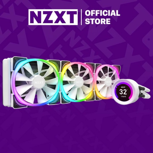 Tản Nhiệt Nước NZXT ALL IN ONE KRAKEN Z73 RGB - Màu Trắng