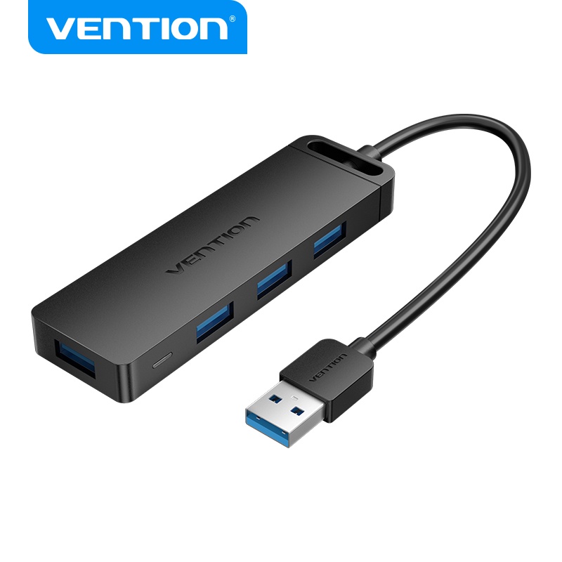VENTION Bộ Chia 4 Cổng USB 3.0 Tốc Độ Cao Đa Năng Cho Macbook PC