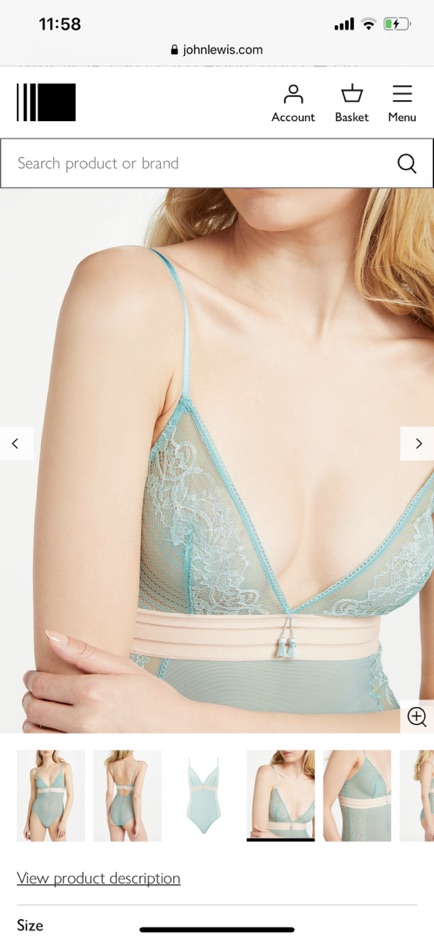 Bộ lót bodysuit cao cấp And/or