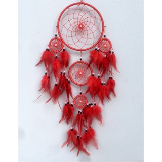 Dreamcatcher Đỏ Tươi Nhiều Tầng