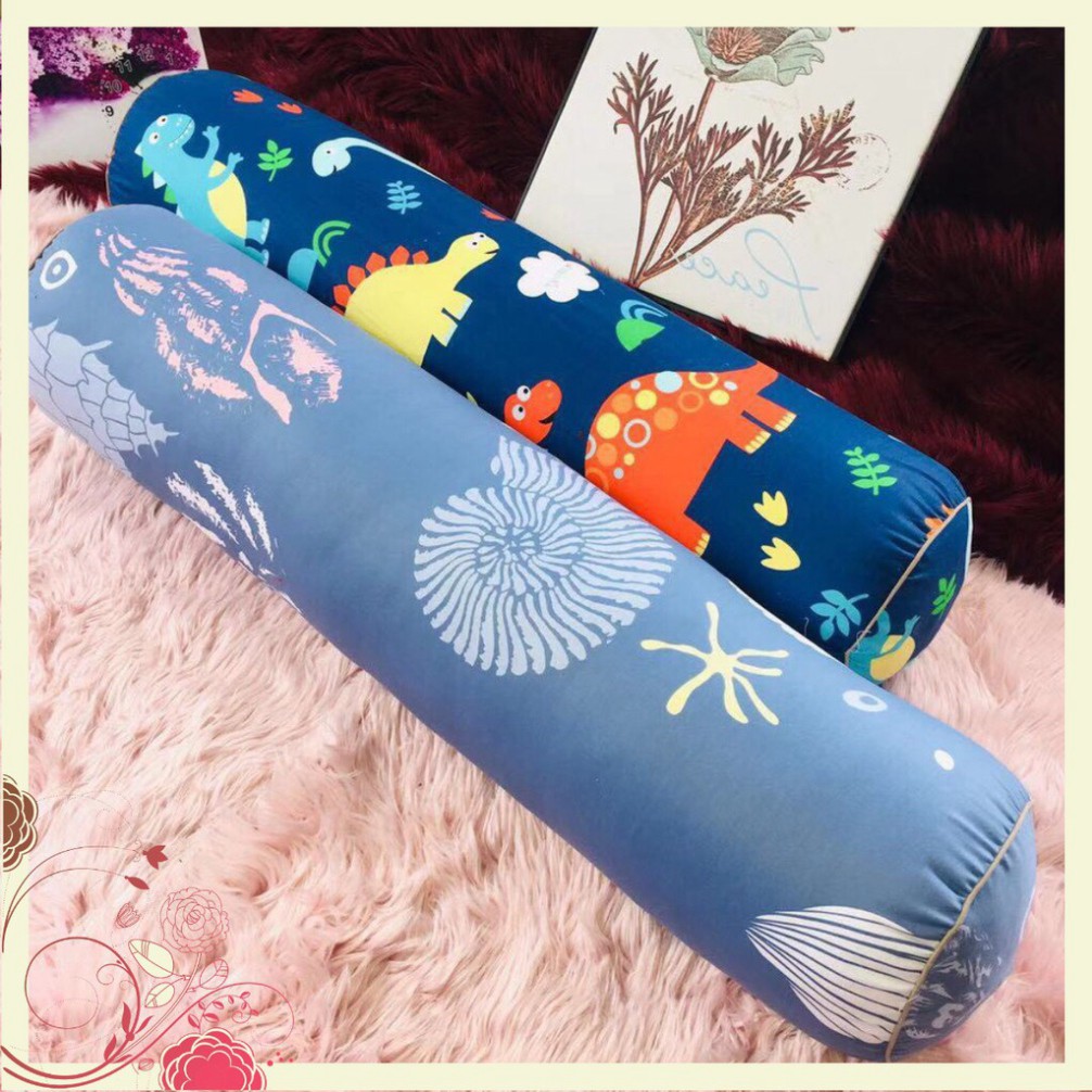 Vỏ gối ôm người lớn vải Cotton Hàn Quốc ALNENA NGỌC NỮ mát lạnh - Kích thước 35cm x 100cm giá tốt