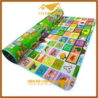 Thảm xốp 2 mặt maboshi cho bé nhiều kích cỡ, chống trơn trượt, an toàn.