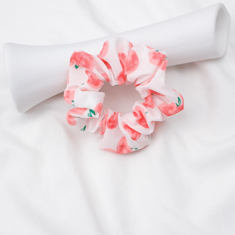 DÂY BUỘC TÓC/ CỘT TÓC SCRUNCHIES  [ CÓ SẴN ]  10 cm, HÌNH TRÁI CÂY, ĐÁNG YÊU,NGỌT NGÀO, TIỆN DỤNG, CT.M10