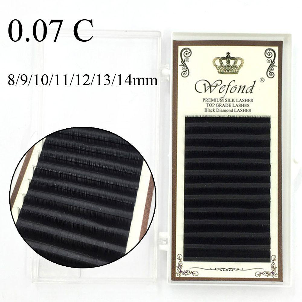 DIACHAVN Lông Mi Giả Cong Dài Tự Nhiên 0.07 C Dành Cho Nữ