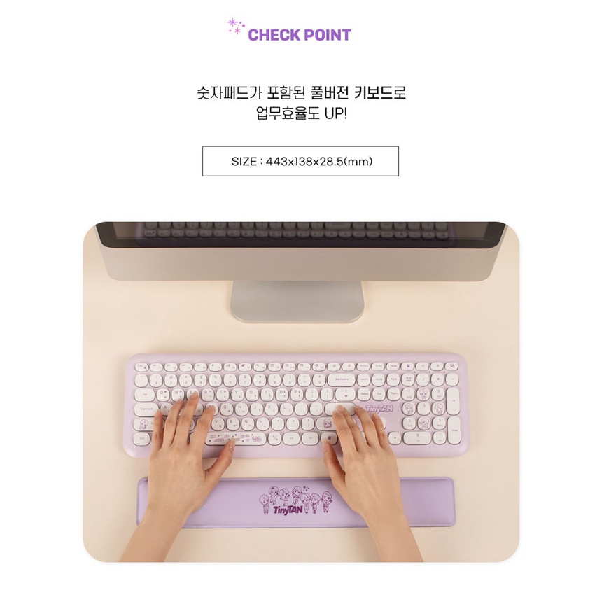 BTS  TinyTan Keyboard, Official, Original, Authentic, đồ bts, mô hình pop, mô hình, đồ chơi pop, đồ chơi hình, đồ dancer, idol figure, Kpop, MIC Drop, PC Accessory, HYBE, Wholesale DISCOUNT