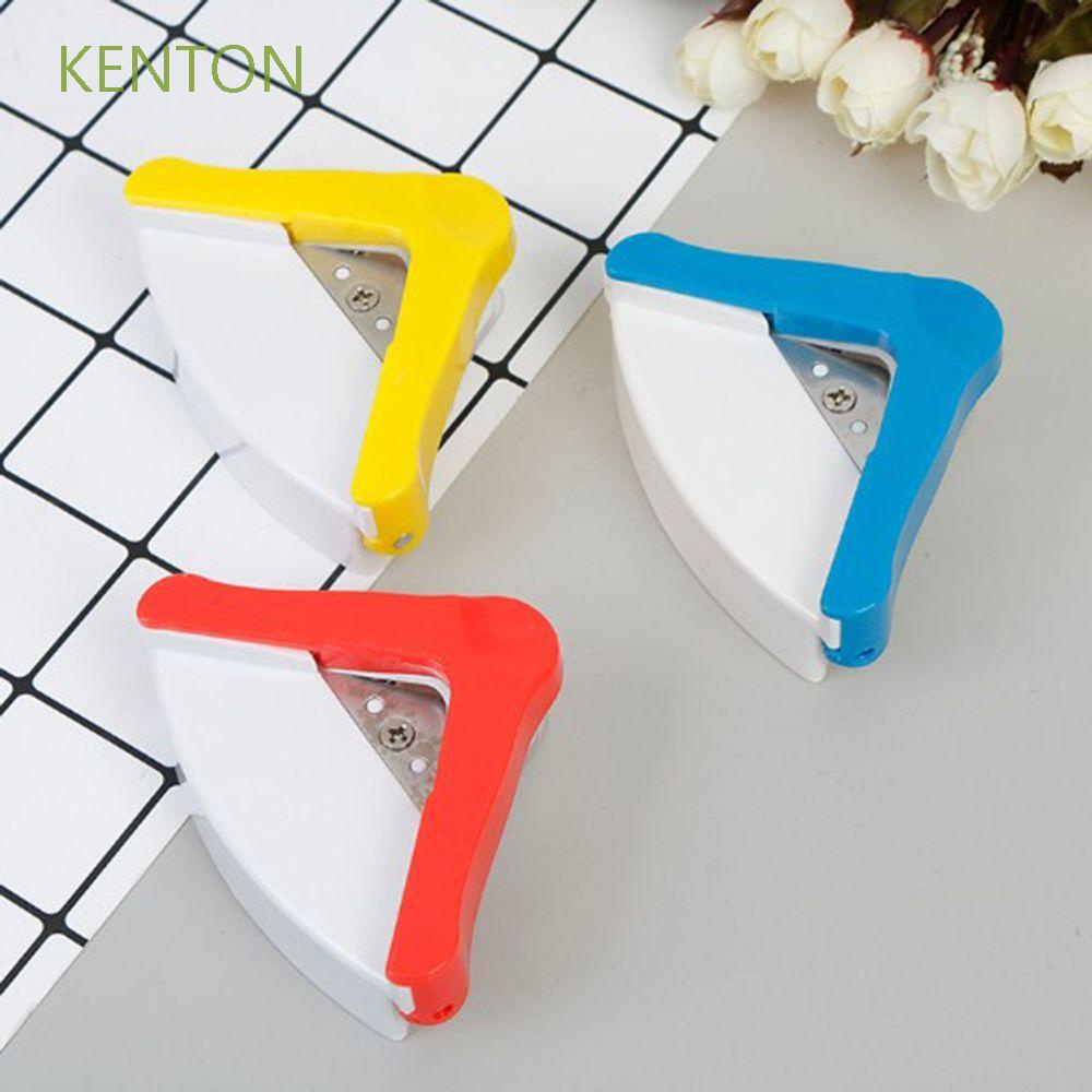 KENTON Office Paper Puncher R5mm Stationery Paper Cutter Rounder Cutter Tool Manual Round Corner Trim Photo Punch