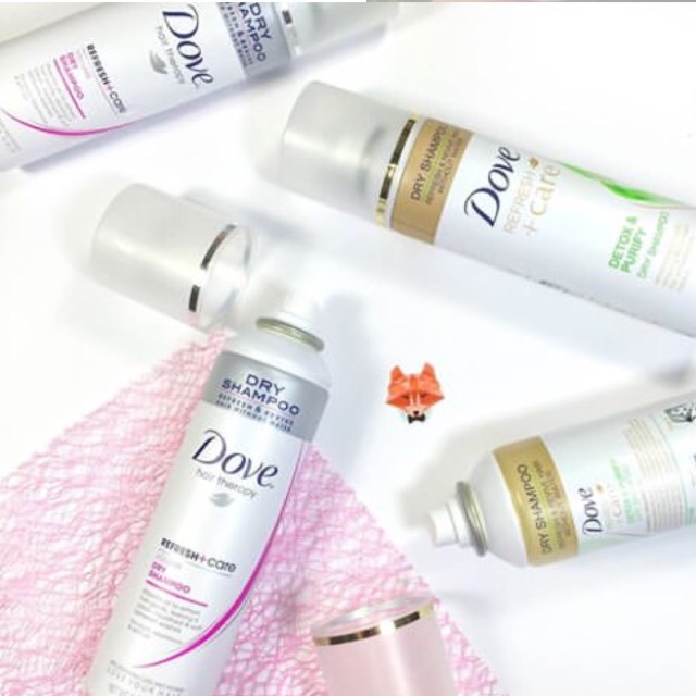 Dầu Gội Khô Dove cho mẹ bầu