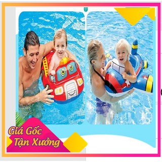 PHAO BƠI TRẺ EM HÌNH XE XỎ CHÂN CAO CẤP