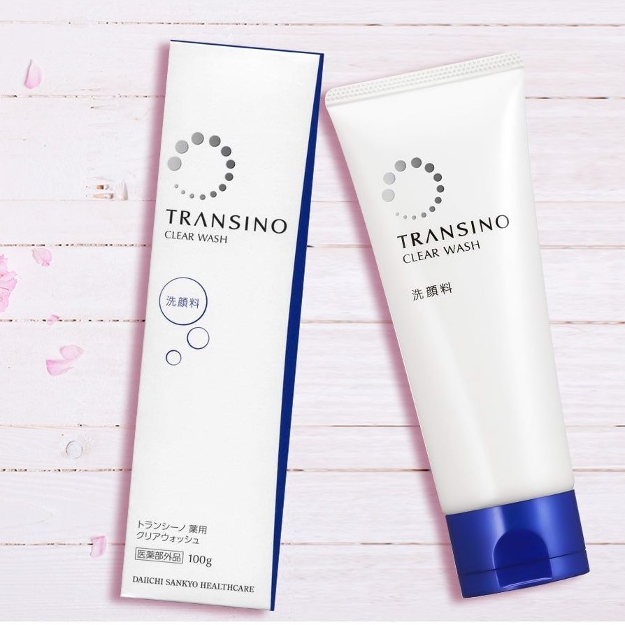 Sữa Rửa Mặt Transino Clear Wash Nhật Bản