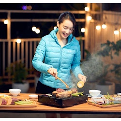 Áo Phao Nữ YODY Có Mũ Siêu Nhẹ Siêu Gọn Giữ Ấm Tốt 3S PLUS PHN5036