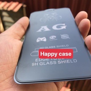 ( KÈM GIẤY LAU) Kính Cường Lực Nhám Full Màn Chống Vân Tay Iphone 6/6S/7/8/7PLUS/8PLUS/X/Xs/XsMax/12/12 PROMAX