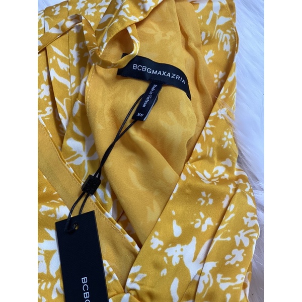 ĐẦM BCBGMAXAZRIA MÀU VÀNG