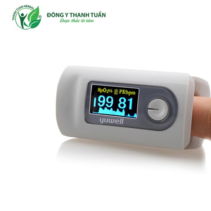 Máy đo nồng độ Oxy ngón tay Yuwell YX301 – Giúp kiểm tra nồng độ oxi trong máu cho người lớn, trẻ em và trẻ sơ sinh