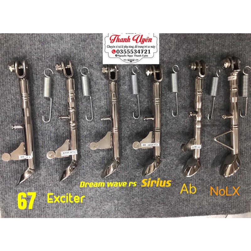 CHỐNG NGHIÊNG INOX 304 ĐẶC DÀNH CHO CÁC LOẠI XE