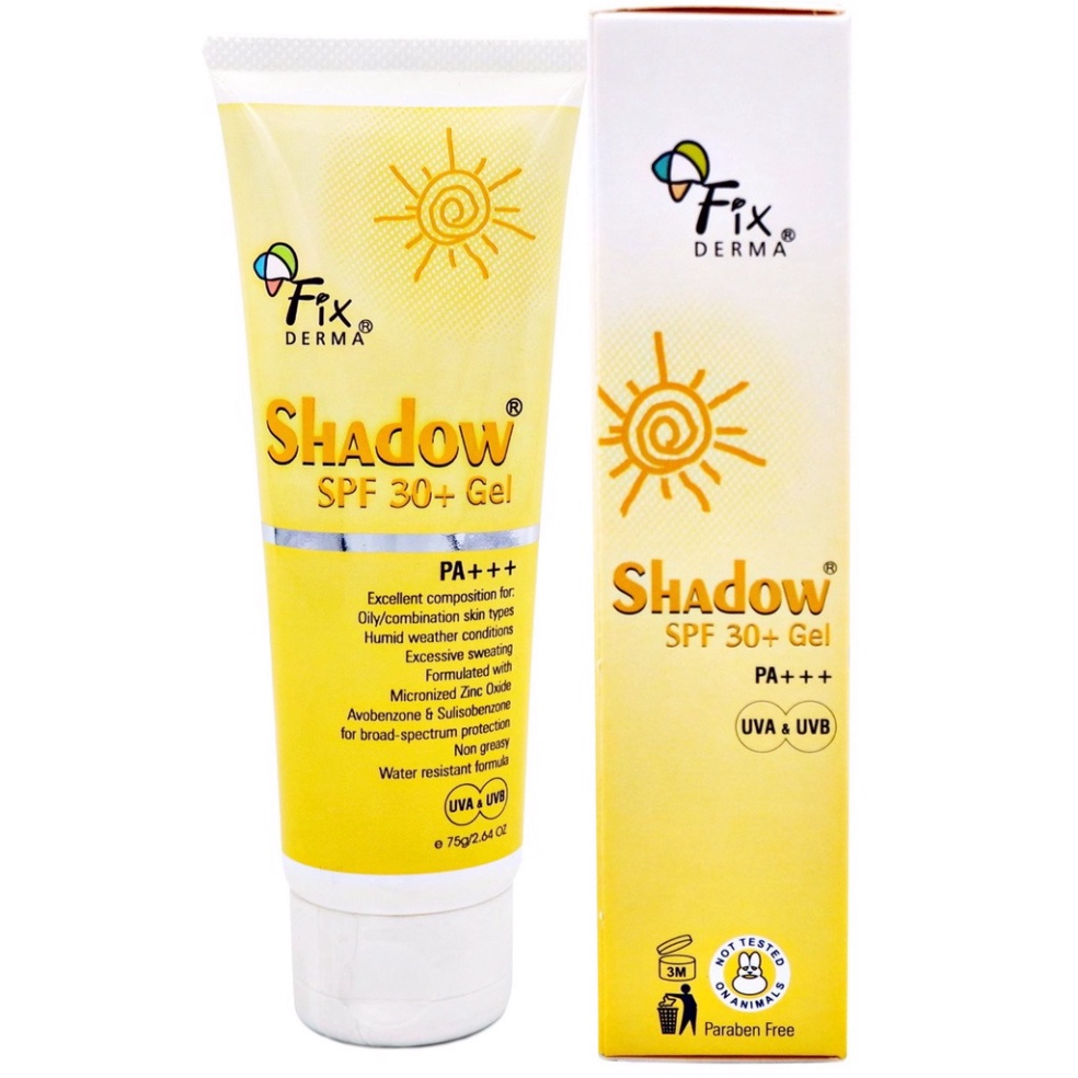 Kem chống nắng Fixderma shadow SPF 50+ cream 75gram