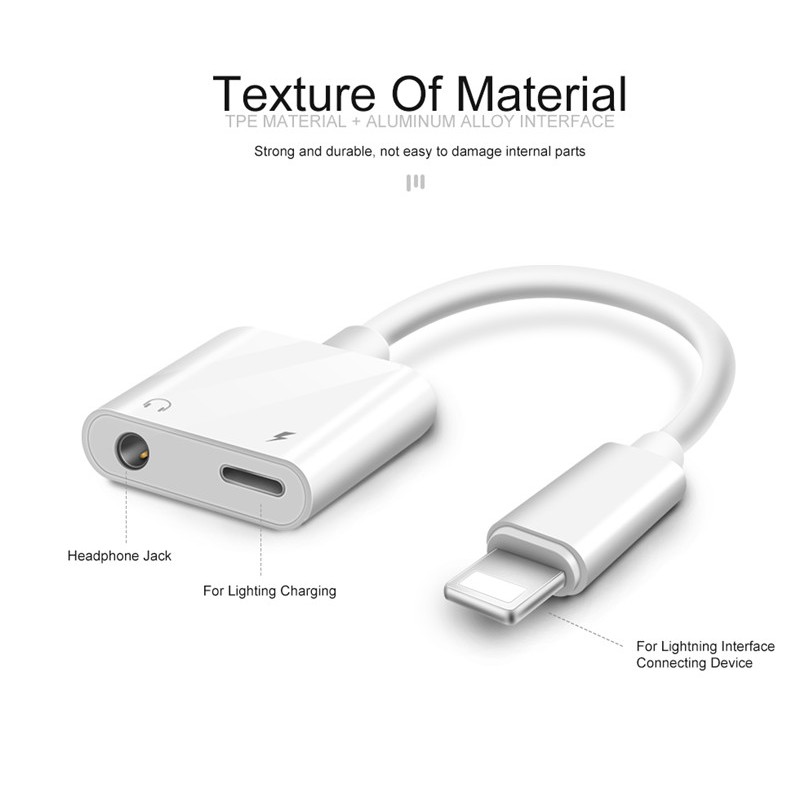 Đầu Chuyển Đổi Âm Thanh 4 Trong 1 Cho Apple Iphone7 8 Plus Xr X Xs Max Belkin 3.5 mm