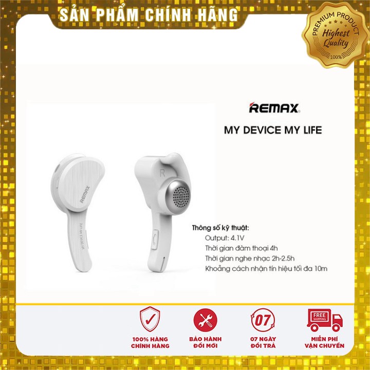 Tai nghe bluetooth phong cách REMAX RB-T10 (Hàng Chính Hãng)