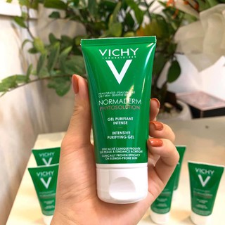 Gel Rửa Mặt Da Dầu Mụn Vichy Normaderm Phytosolution (50ml)