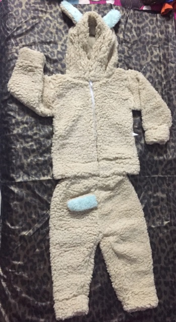 Bộ lông siêu ấm cho bé