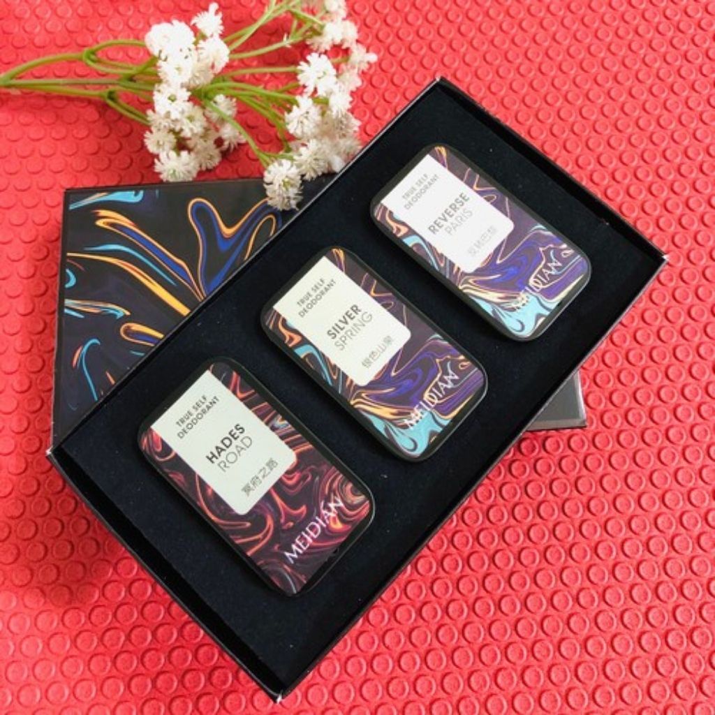 Nước hoa khô nam nữ combo 3 mùi chính hãng dạng sáp Median lưu hương 12 tiếng ngọt nhẹ