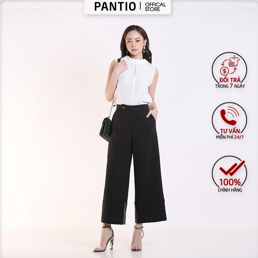 Áo Sơ Mi cổ tròn sát nách đơn giản thời trang FAS51922 - PANTIO