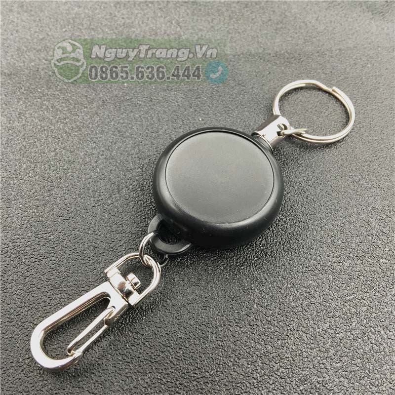 Móc treo chìa khóa dây cáp rút 60cm chống mất chìa khóa