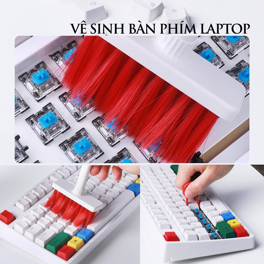 Bộ dụng cụ vệ sinh bàn phím máy tính,tai nghe cao cấp